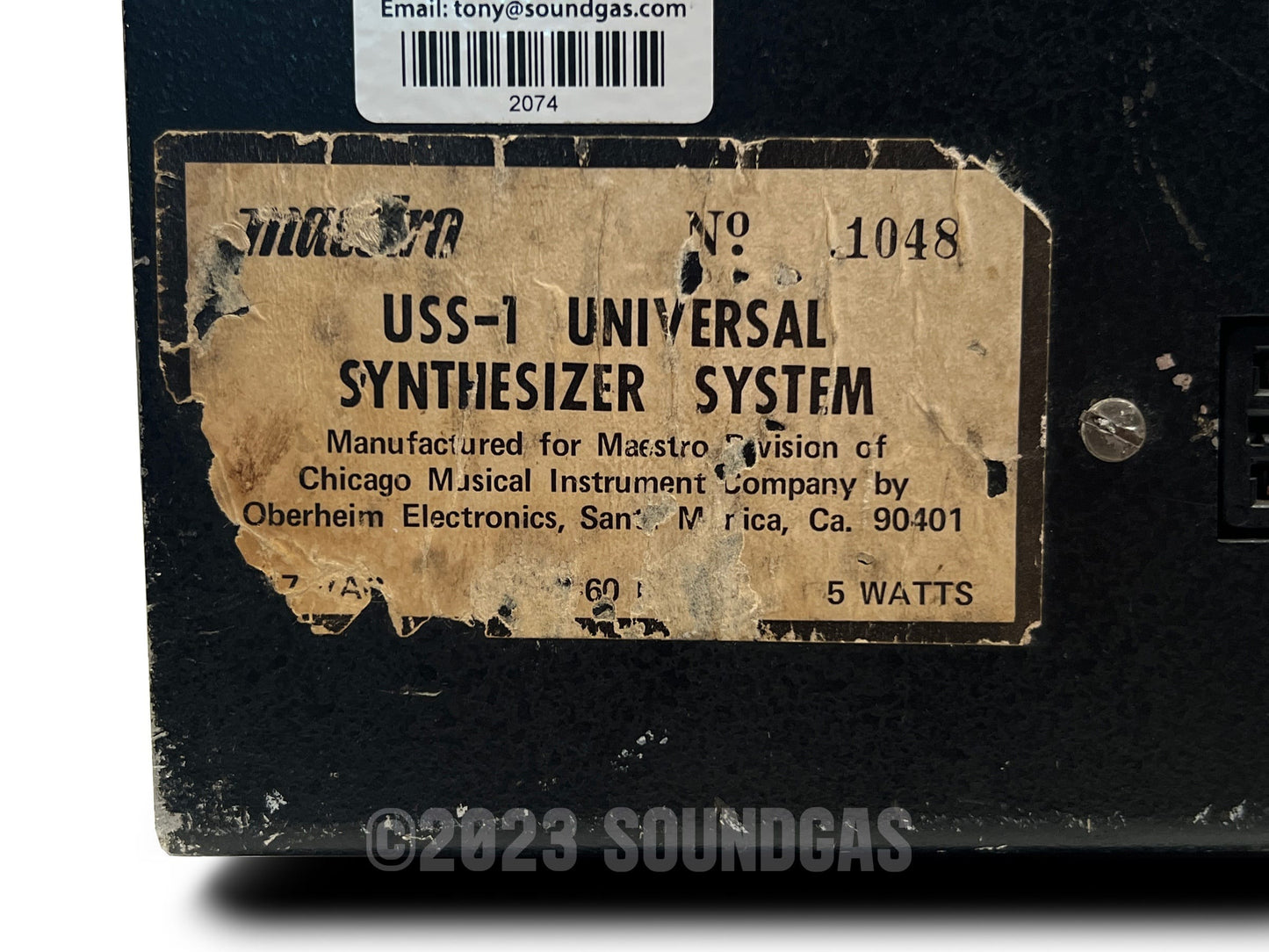 Maestro USS-1 Universal Synthesizer System