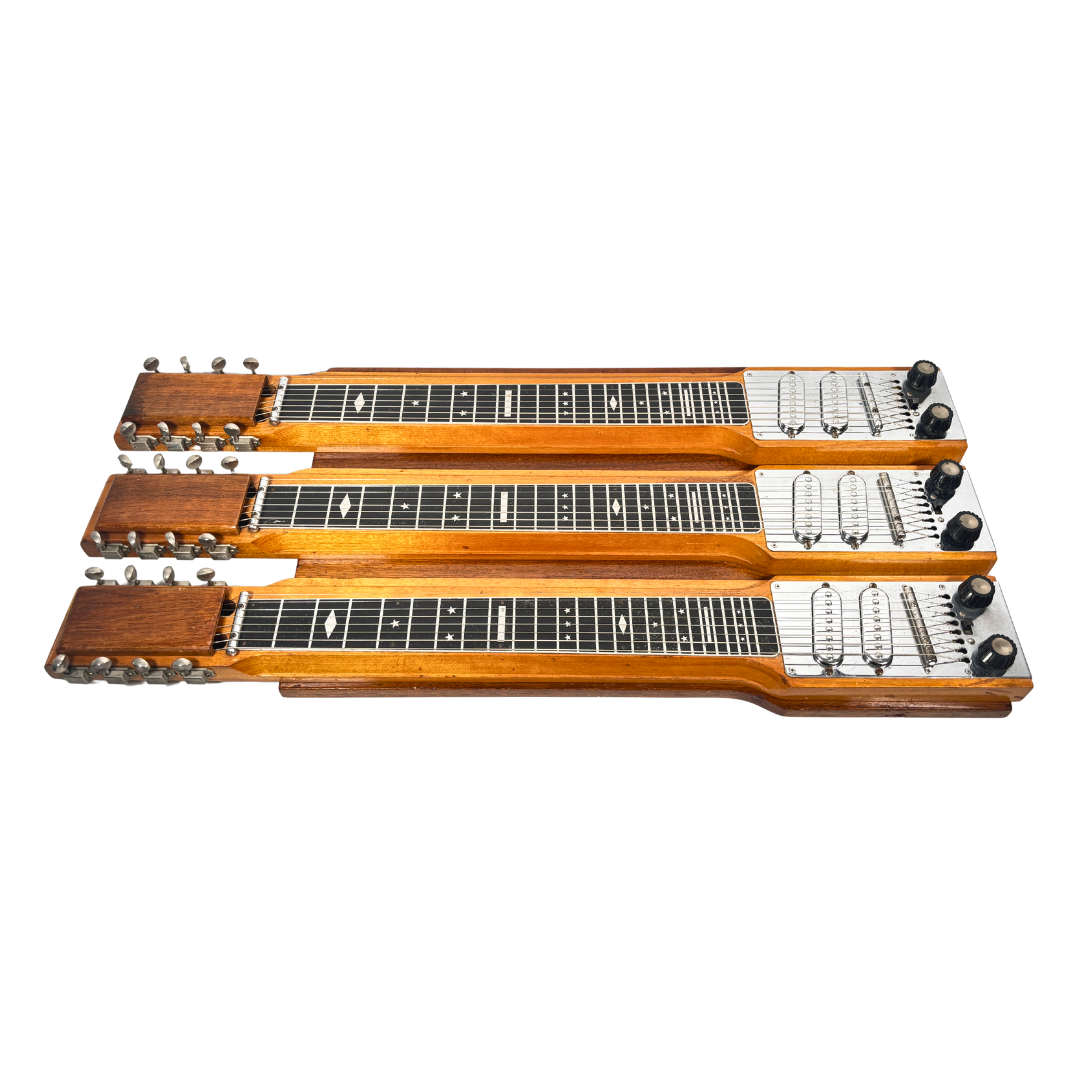 Magnatone Triple Neck Console Steel Guitar for sale_2
