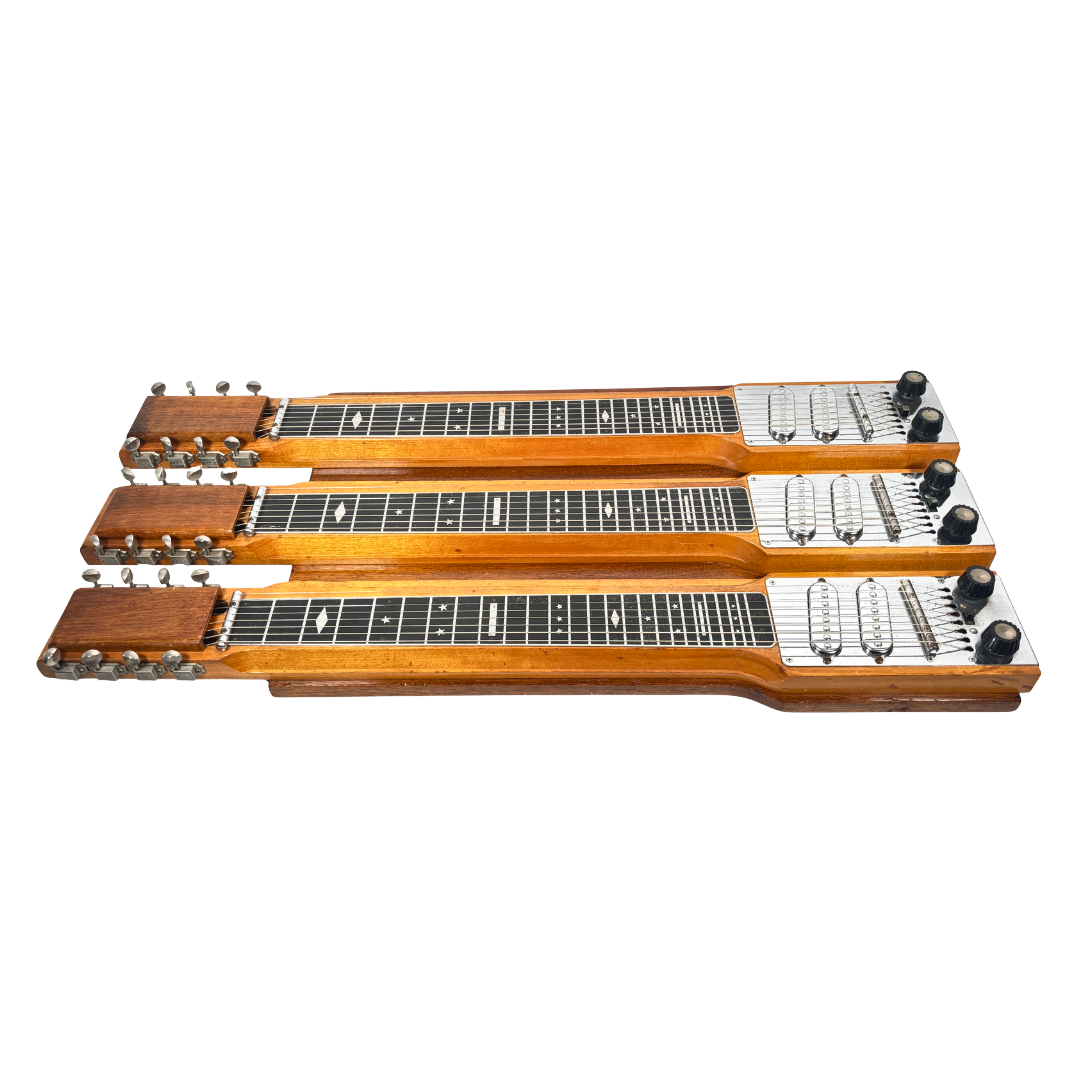 Magnatone Triple Neck Console Steel Guitar for sale_14