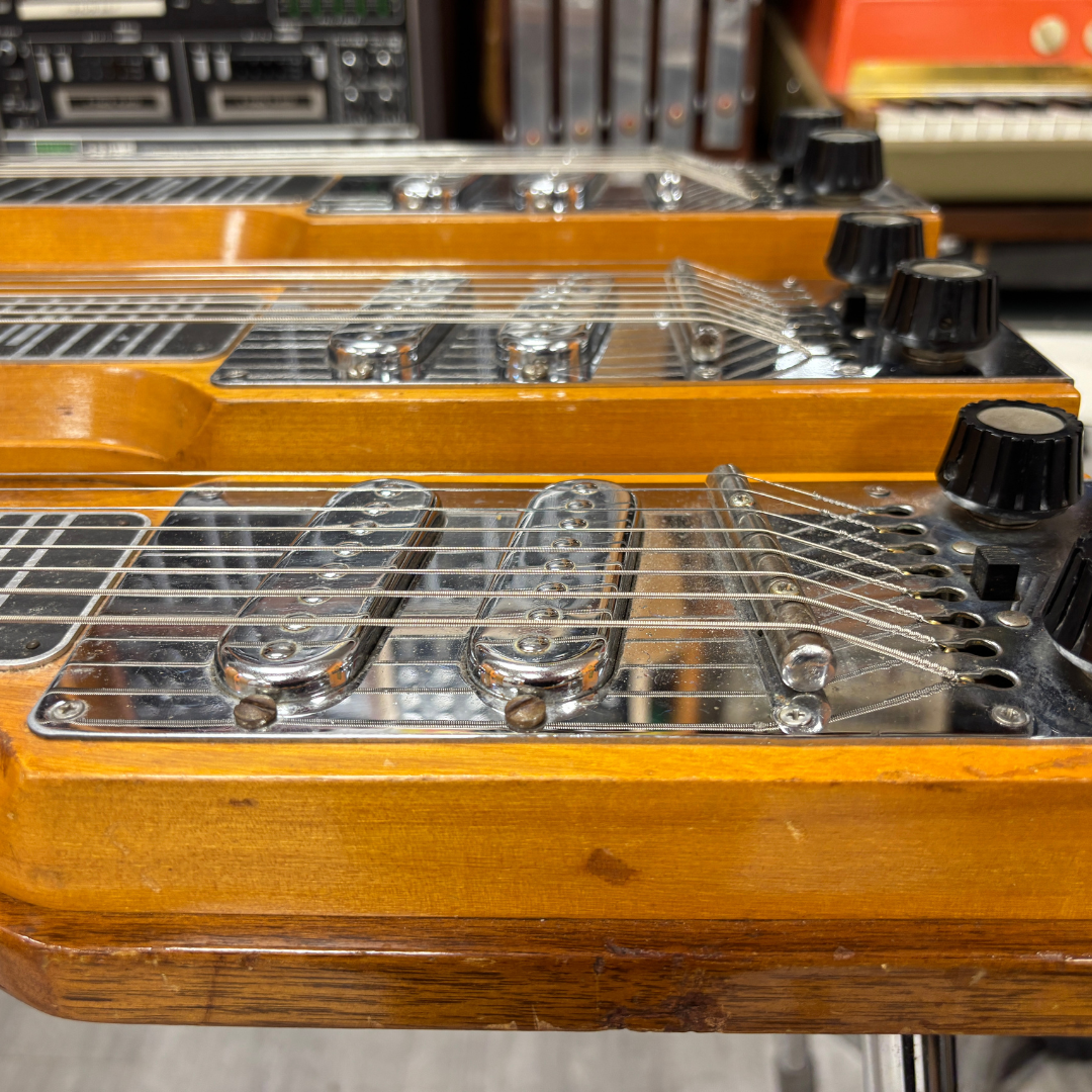 Magnatone Triple Neck Console Steel Guitar for sale_8