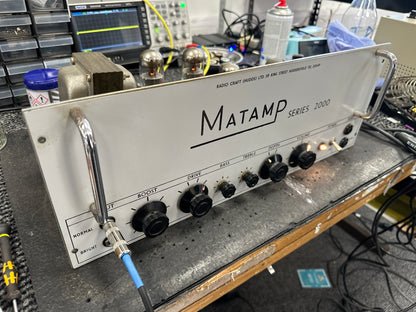 Matamp Series 2000 Vintage Bass Guitar Amp Head & Speaker Cabinet