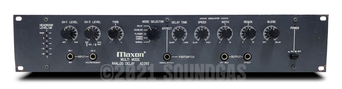 Maxon (Ibanez) AD202 Analog Delay