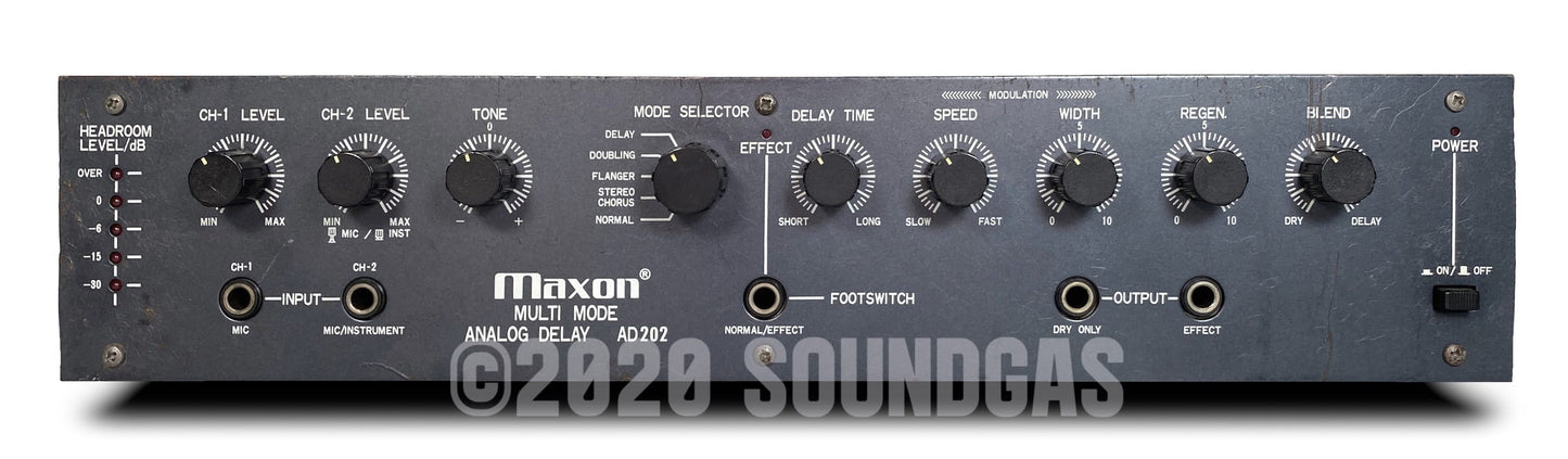 Maxon (Ibanez) AD202 Analog Delay