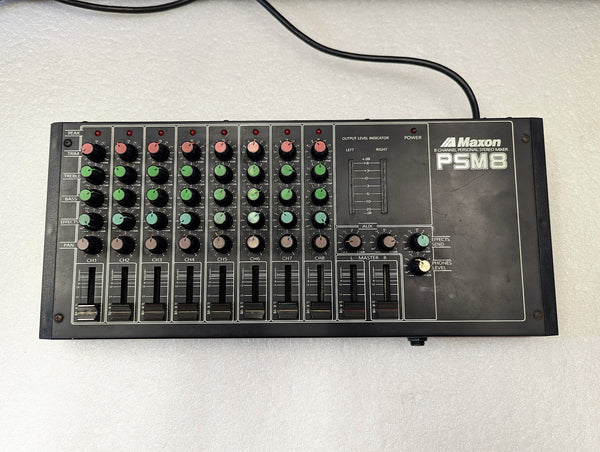 MAXON PSM8 8chアナログミキサー Maxon-PSM8-Mixer_grande.jpg?v=