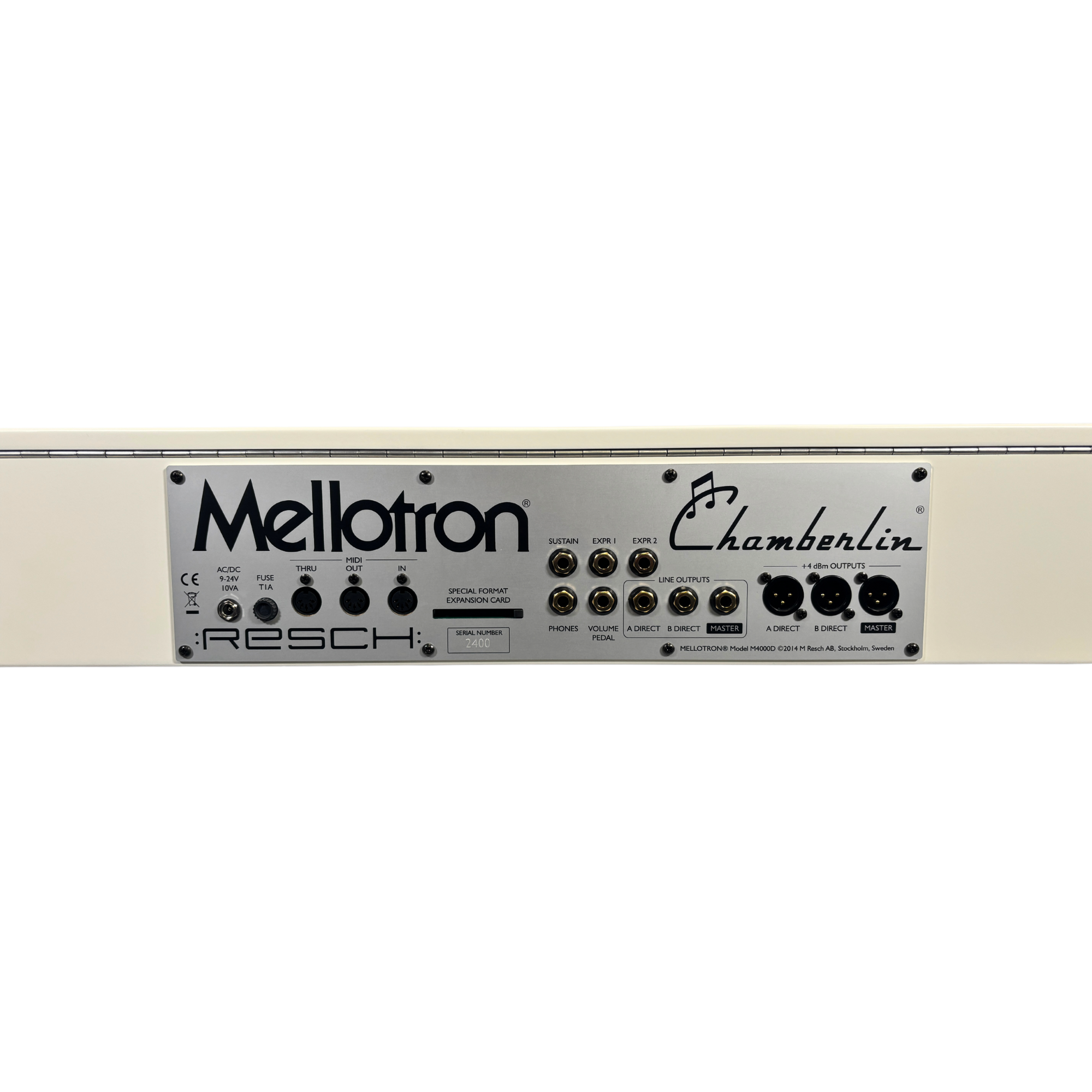 Mellotron Model M4000D Sockets (2400)