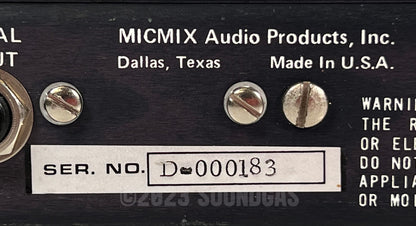 MicMix Model 265 Dynaflanger