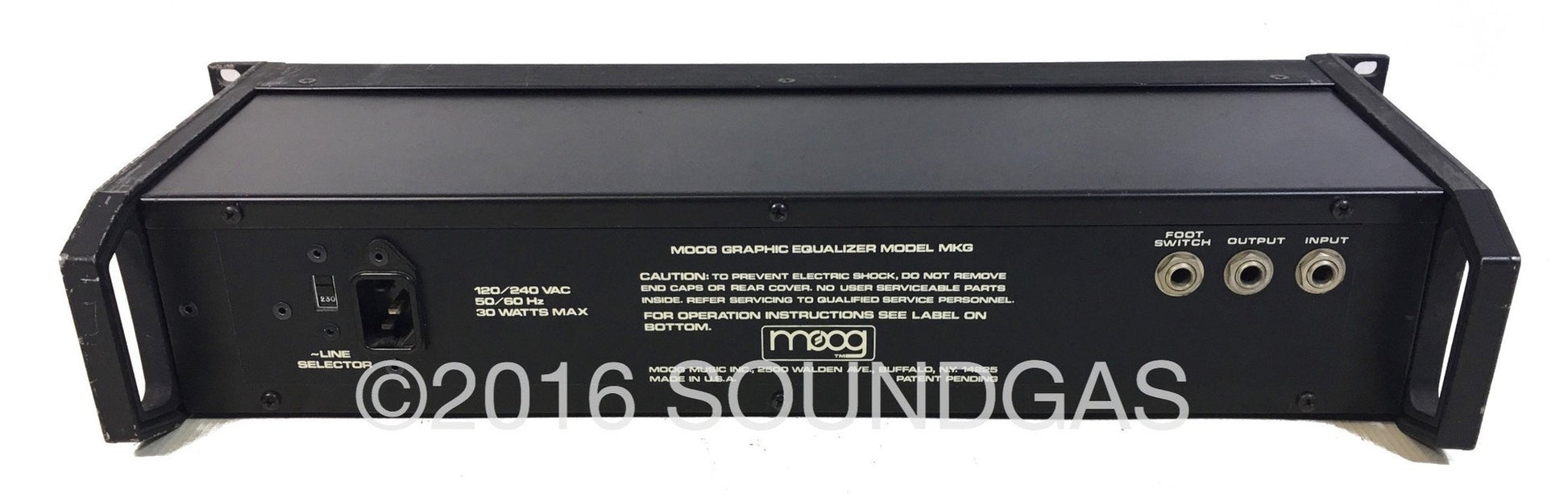 Moog Ten Band Graphic Equalizer