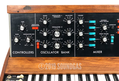 Moog 1974 Minimoog Model D + Kenton MIDI