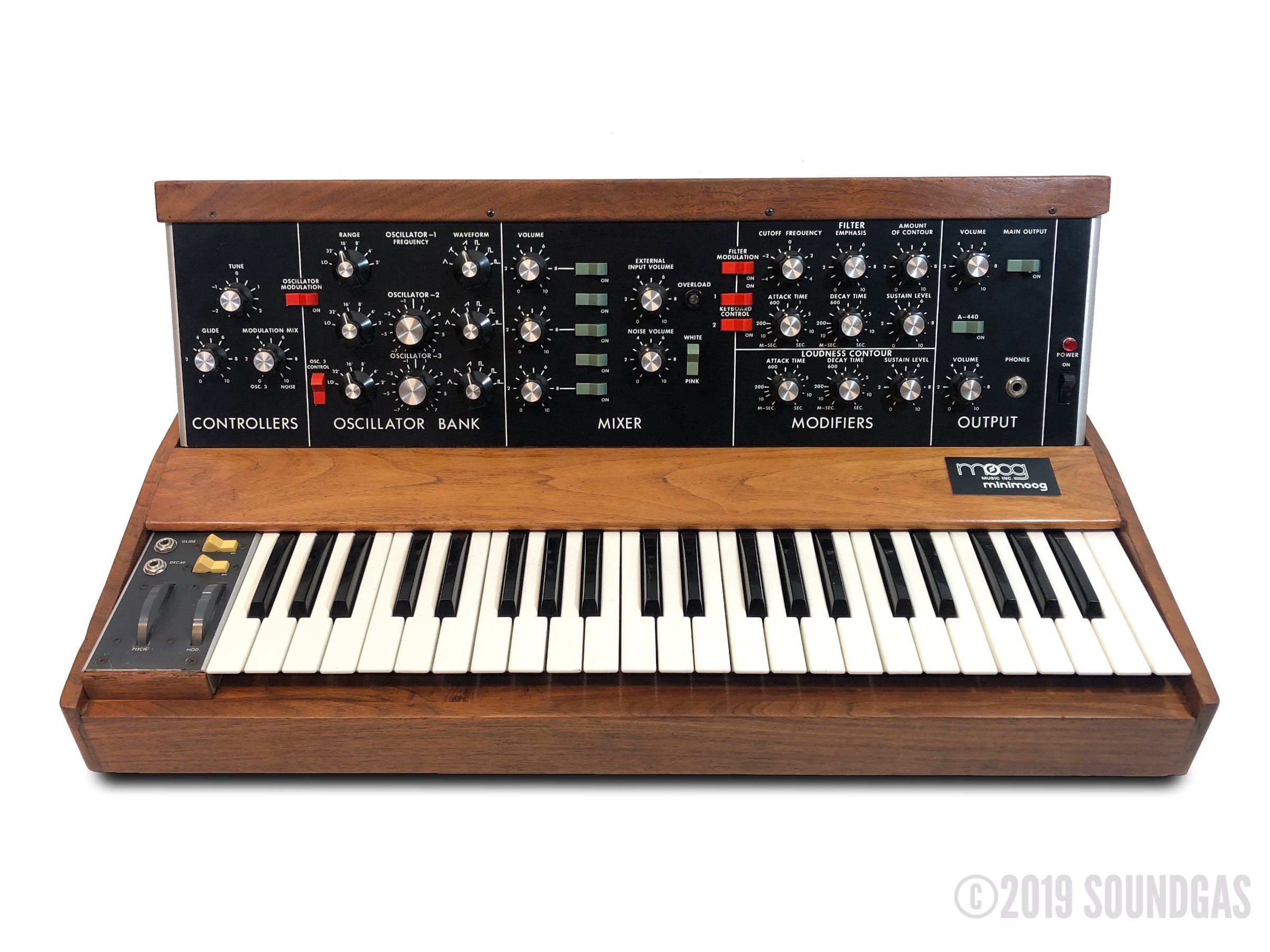 Moog 1972 Minimoog Model D FOR SALE – Soundgas