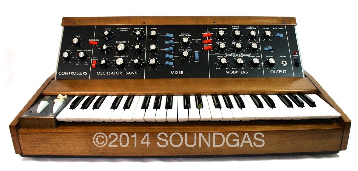 Moog Minimoog Model D Synthesiser (Front)