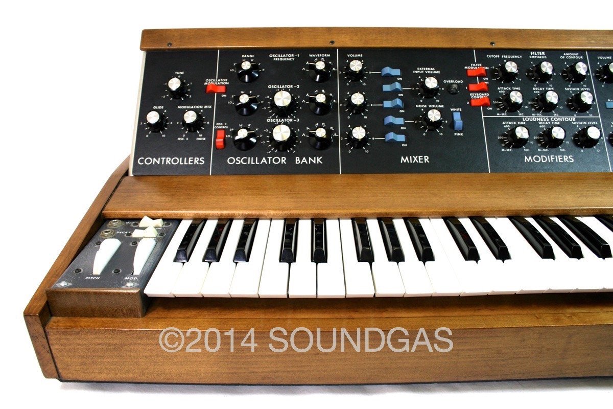 Moog Minimoog Model D Synthesiser (Front Left)