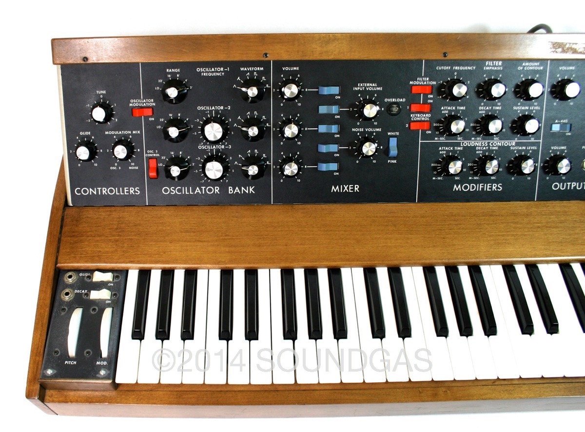 Moog Minimoog Model D Synthesiser (Left)