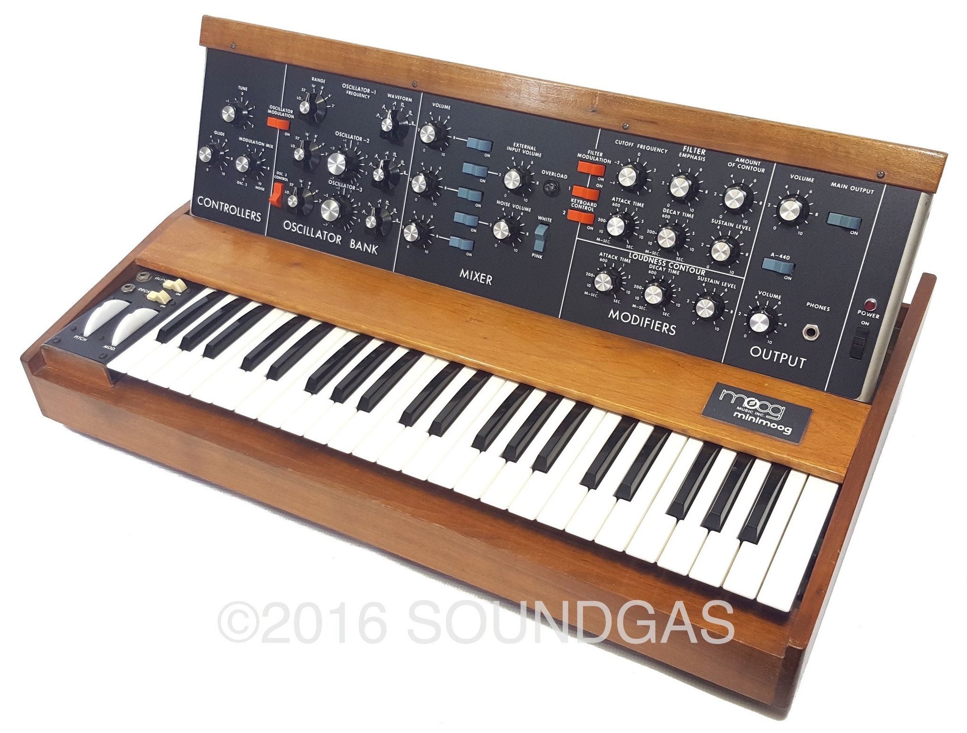 1973 Moog Minimoog Model D - OptoKey MIDI