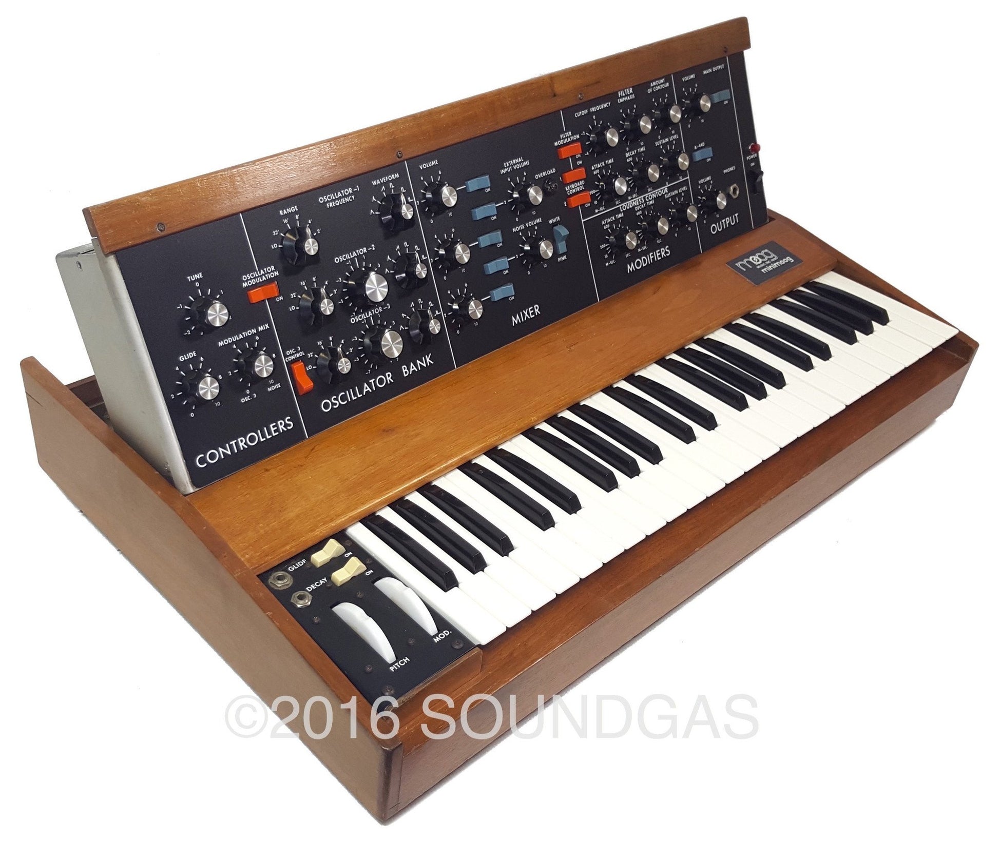 1973 Moog Minimoog Model D - OptoKey MIDI