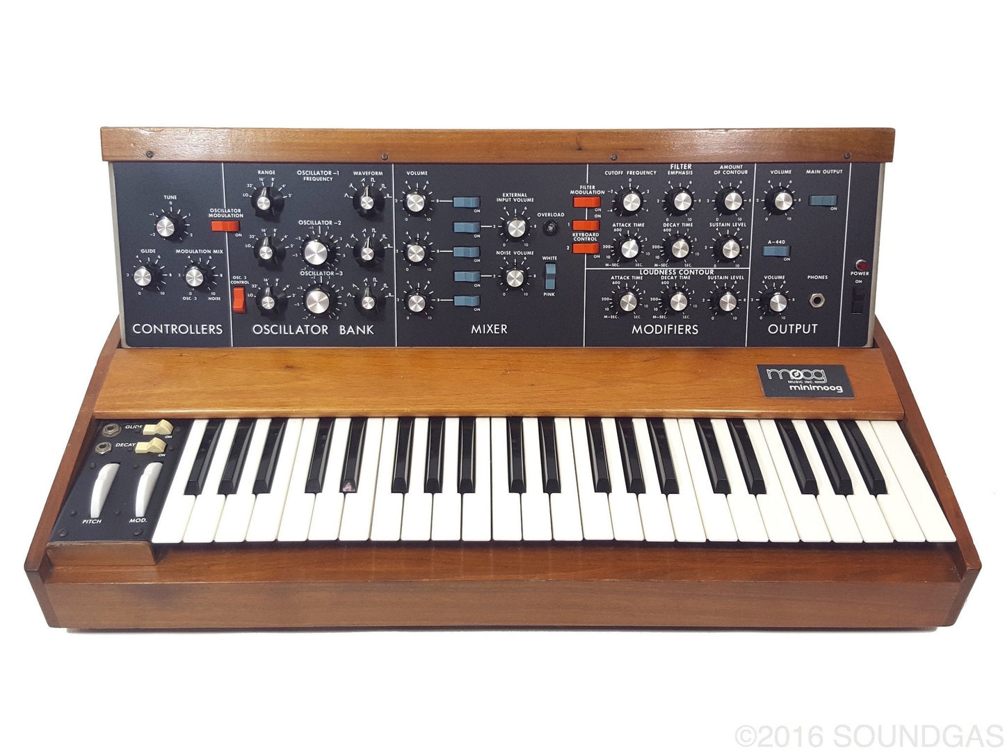 1973 Moog Minimoog Model D - OptoKey MIDI