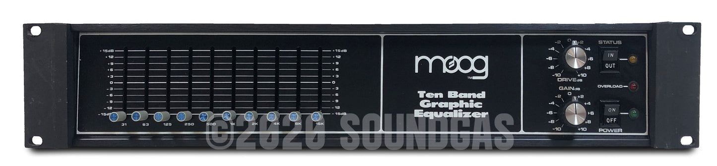 Moog Ten Band Graphic Equalizer