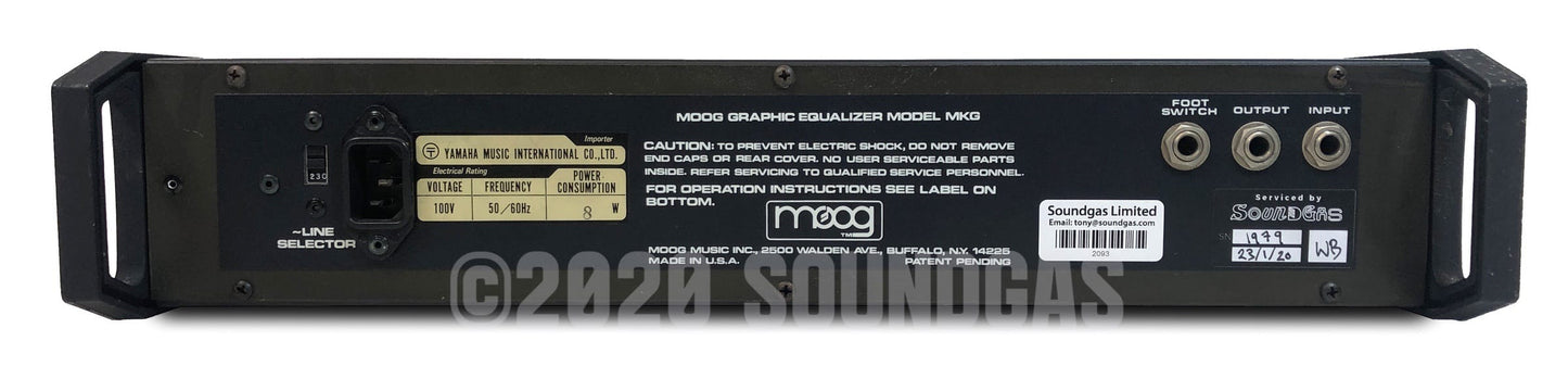 Moog Ten Band Graphic Equalizer