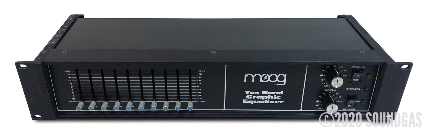 Moog Ten Band Graphic Equalizer