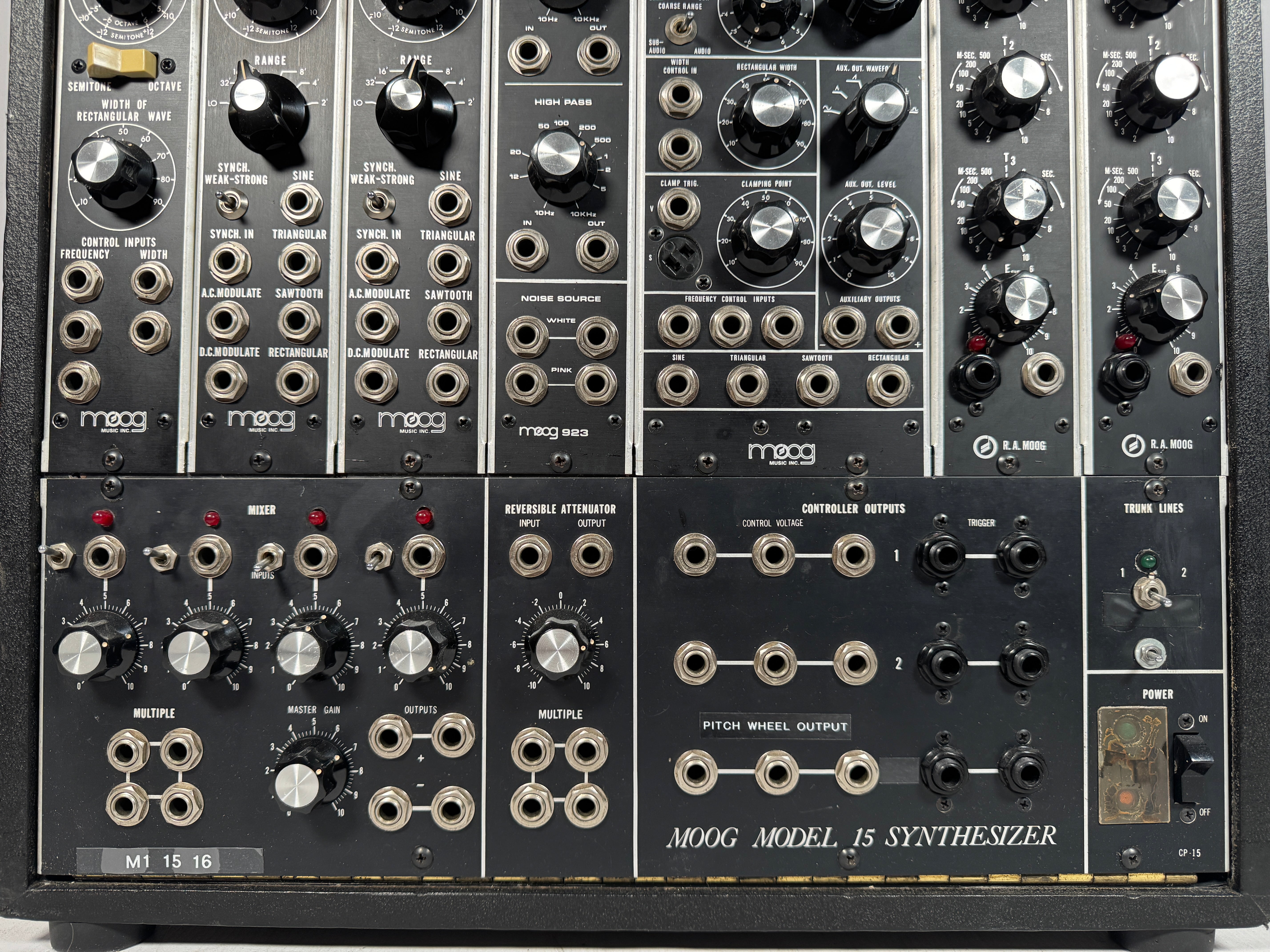 Moog Model 15 Synthesizer - SN 5107