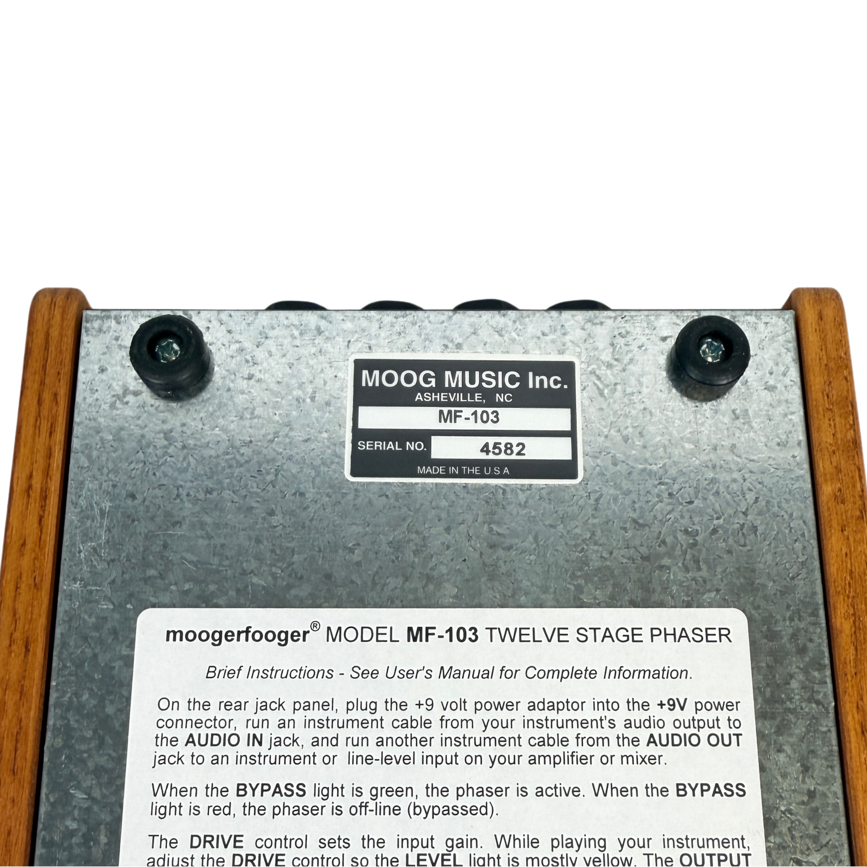 Moog 'Moogerfooger' MF-103 Twelve Stage Phaser Pedal_5