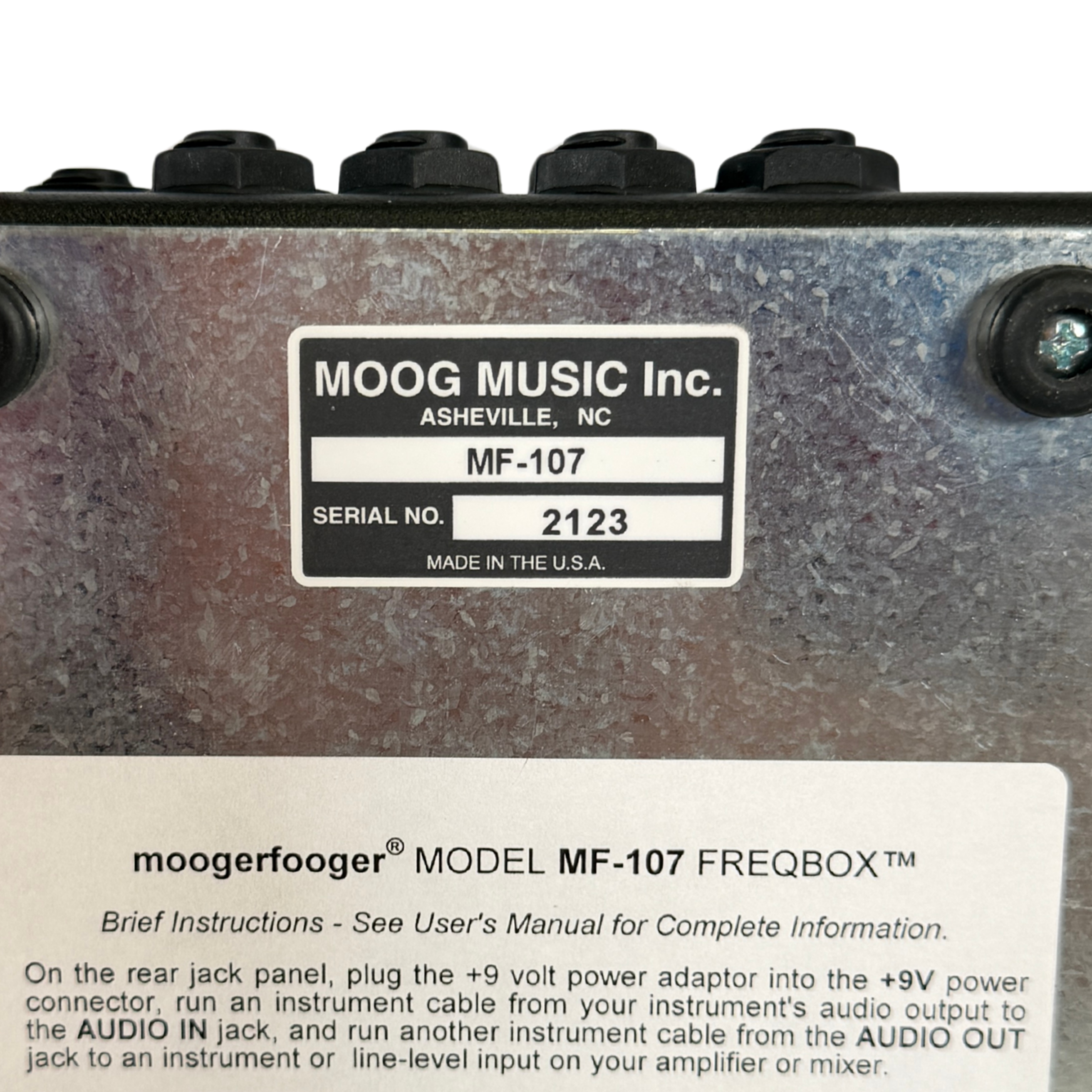 Moog 'Moogerfooger' MF-107 Freqbox Pedal_5
