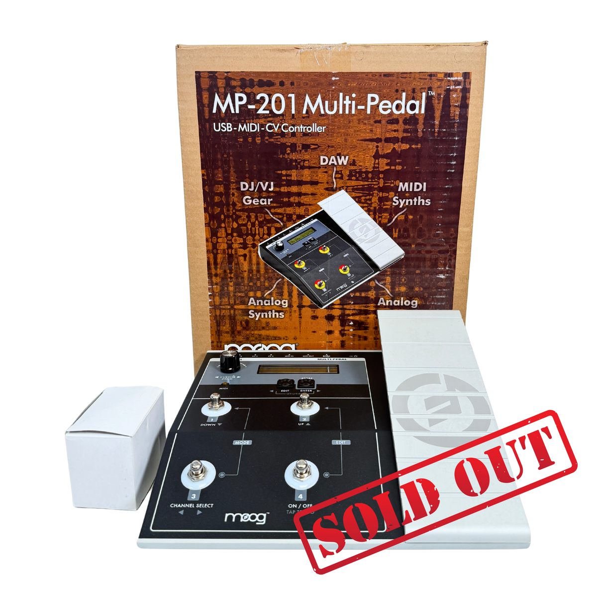 Moog 'Moogerfooger' MP-201 Multi Pedal - SN MP00607 sold