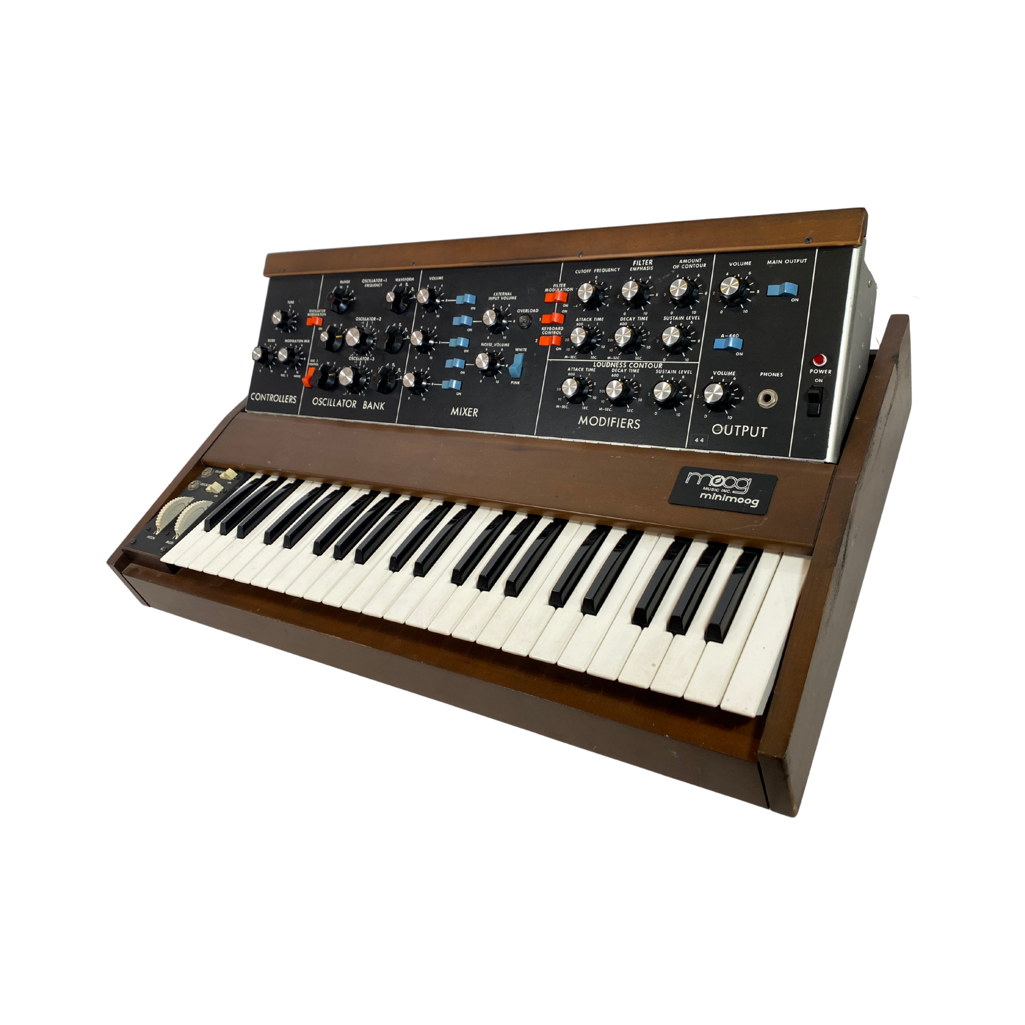 Moog Minimoog Model D - SN 10836 right side