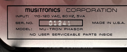 Musitronics Mu-Tron Phasor