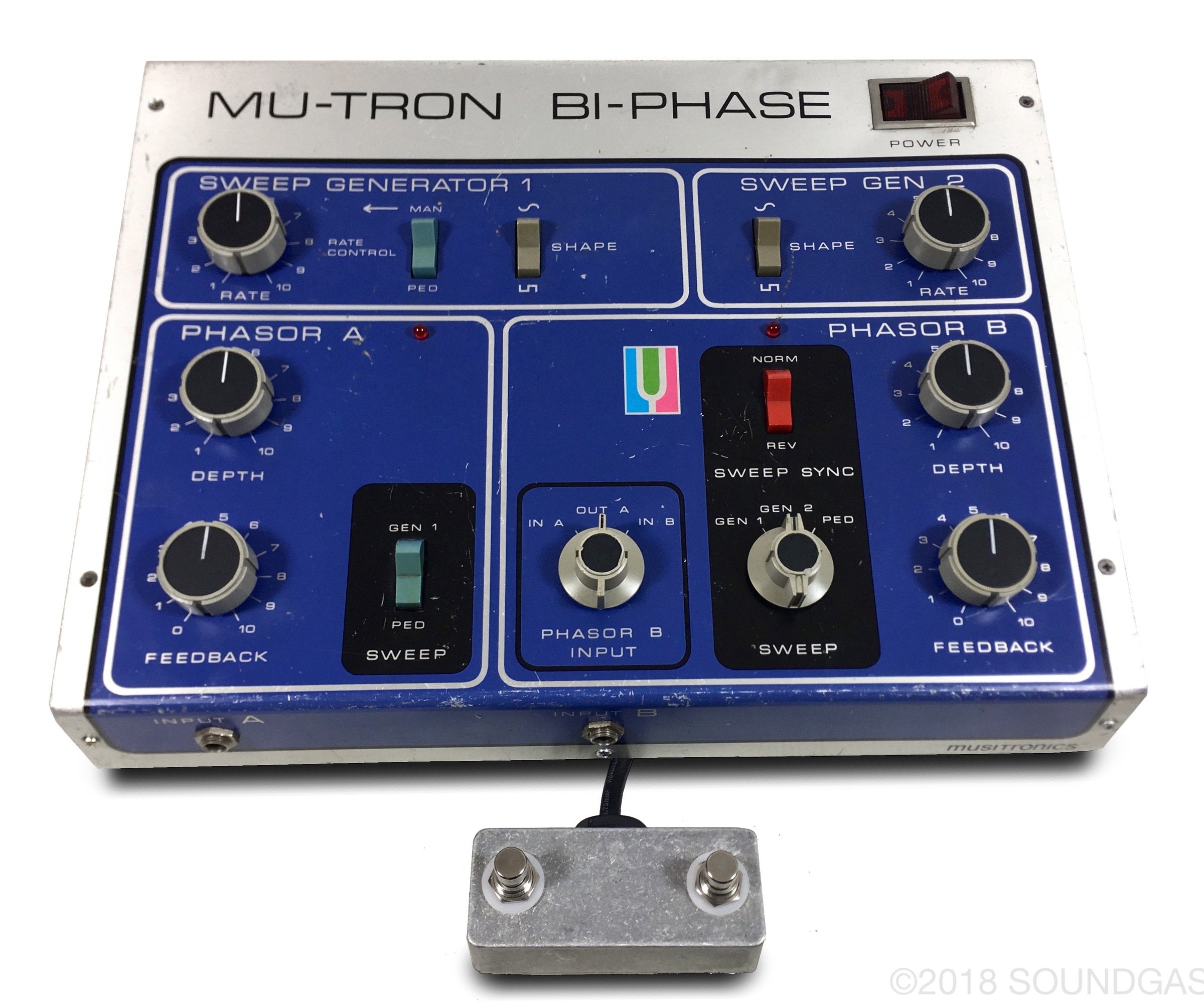 Musitronics Mu-Tron Bi-Phase (CV Mod) FOR SALE – Soundgas