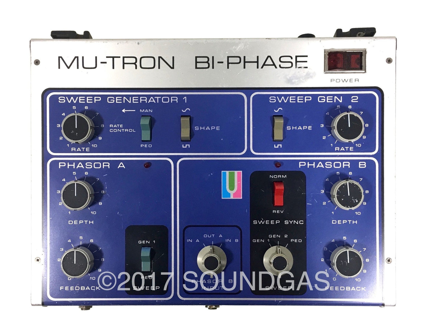 Musitronics Mu-Tron Bi-Phase with Opti-Pot Pedal