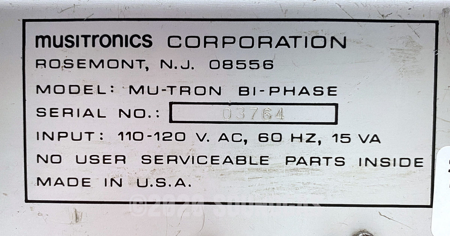 Musitronics Mu-Tron Bi-Phase