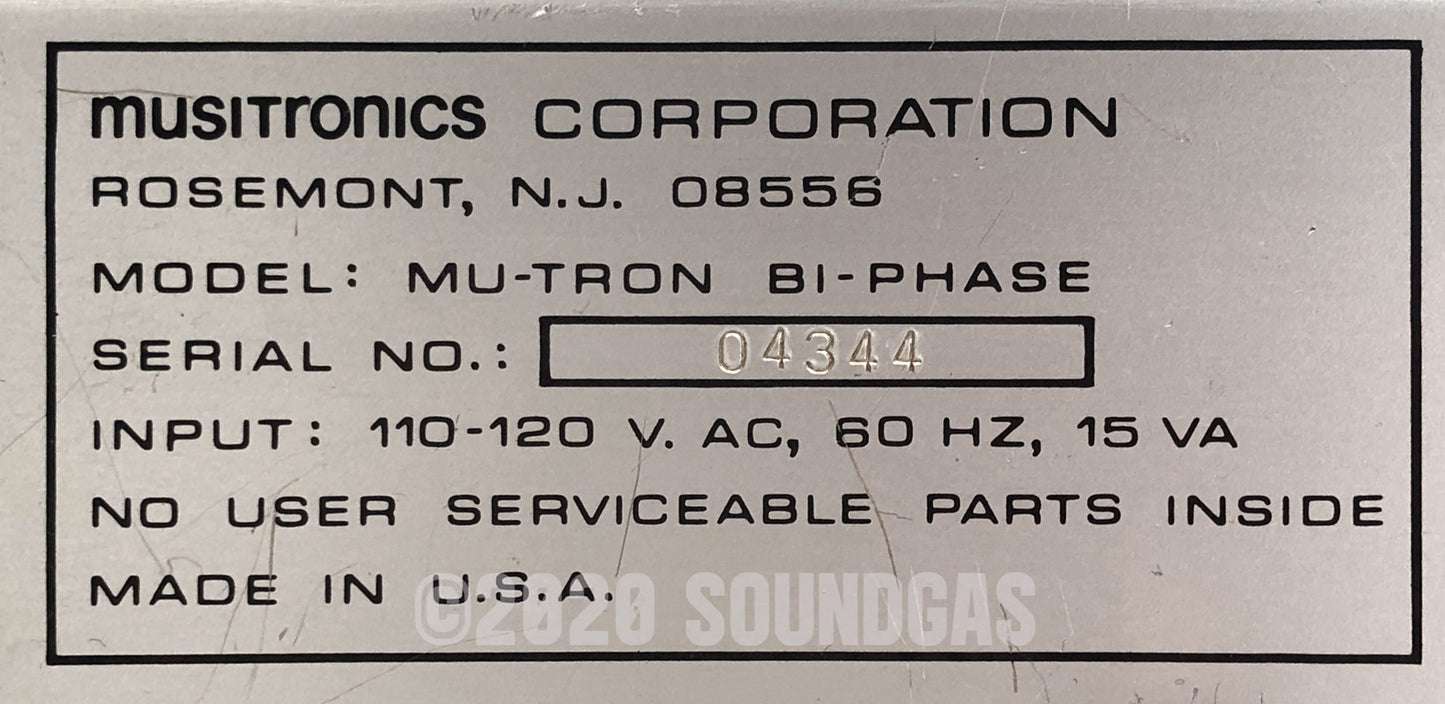 Musitronics Mu-Tron Bi-Phase