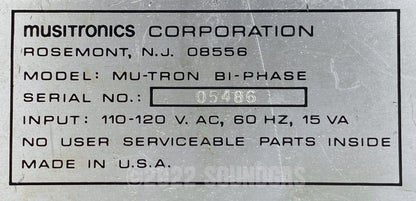 Musitronics Mu-Tron Bi-Phase