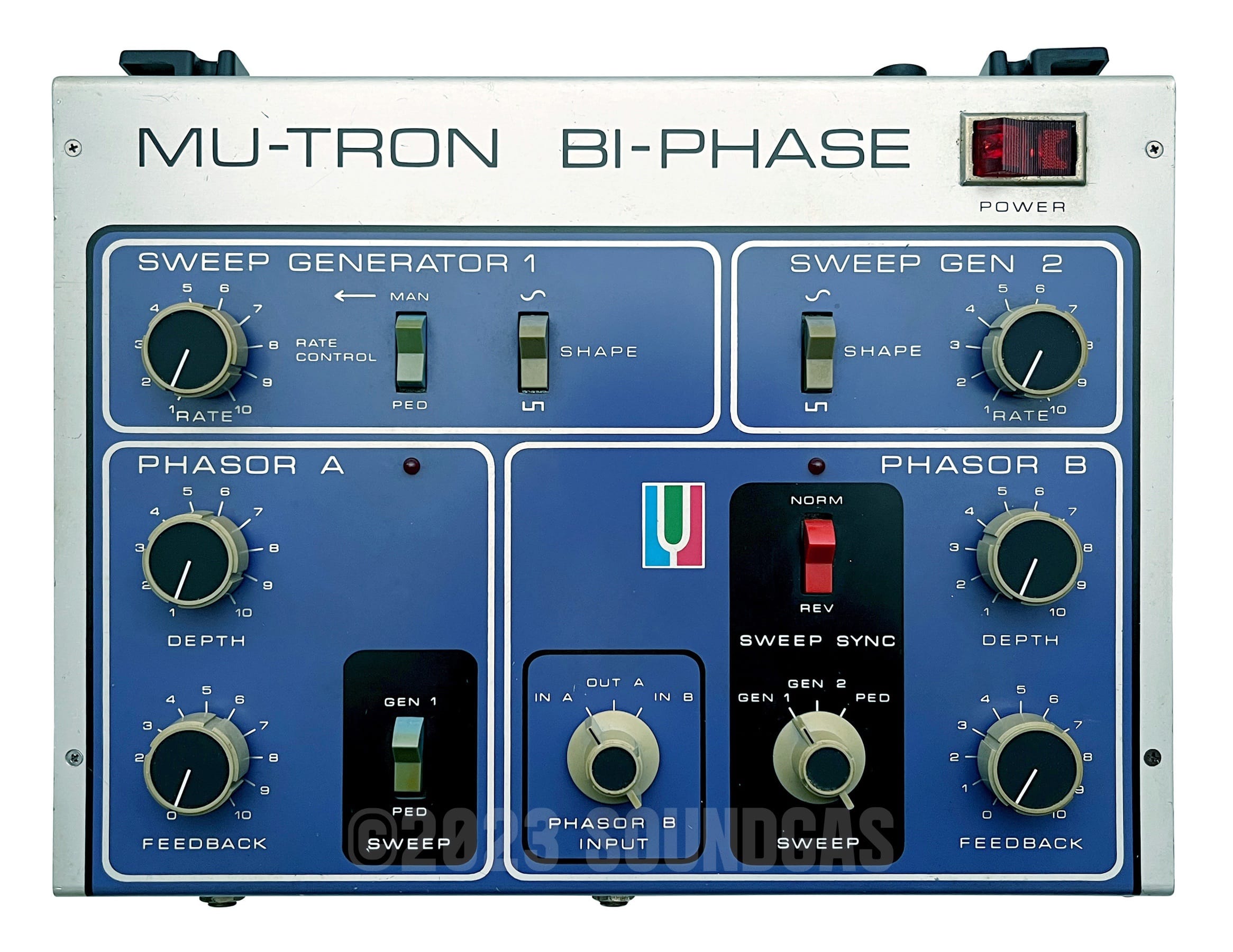 Musitronics Mu-Tron Bi-Phase + Custom Controller – Soundgas