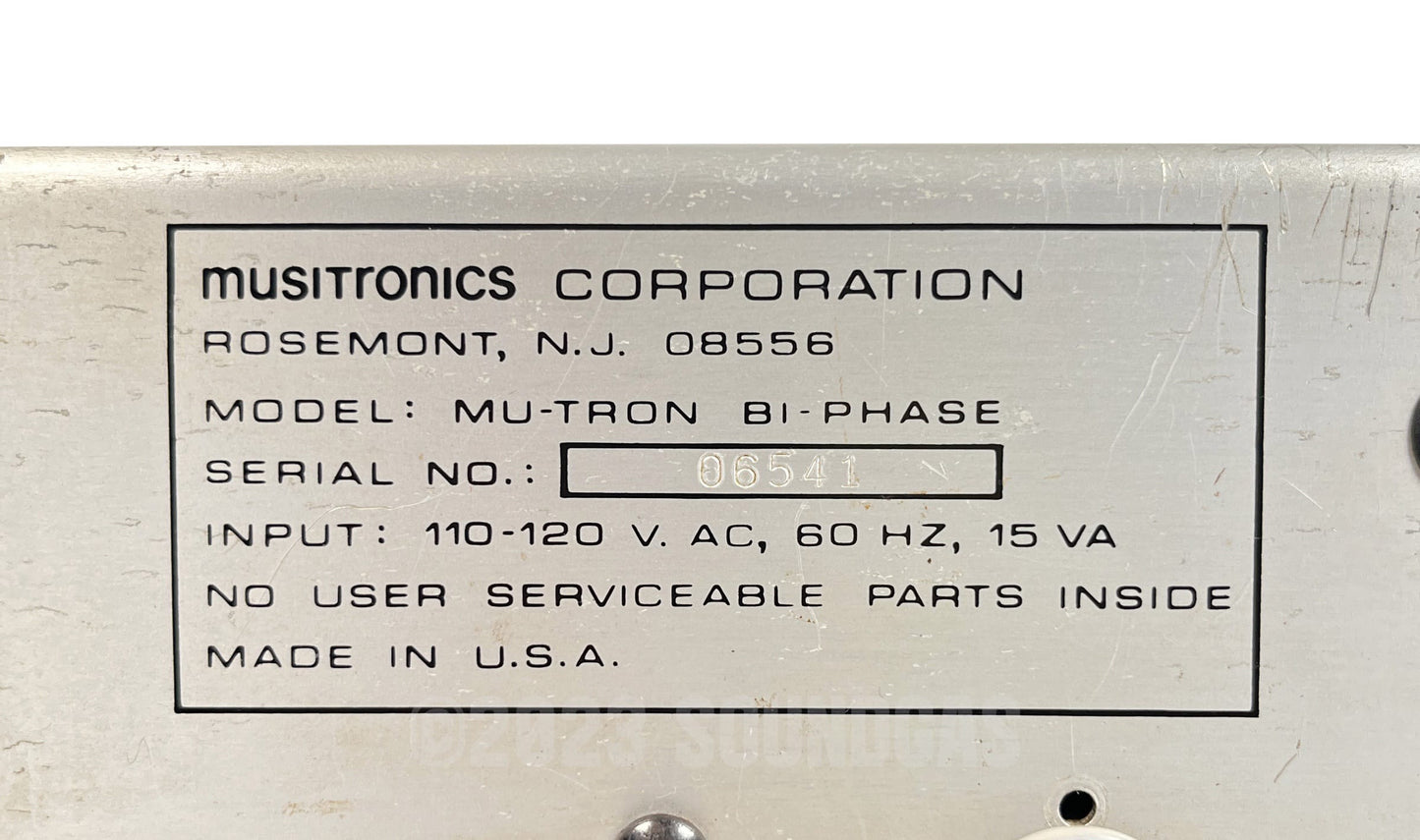 Musitronics Mu-Tron Bi-Phase + Custom Controller