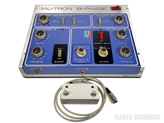 Musitronics Mu-Tron Bi-Phase + Custom Controller