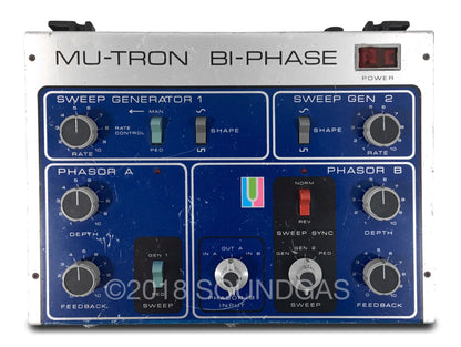 Musitronics Mu-Tron Bi-Phase with C-100 Opti-Pot Pedal