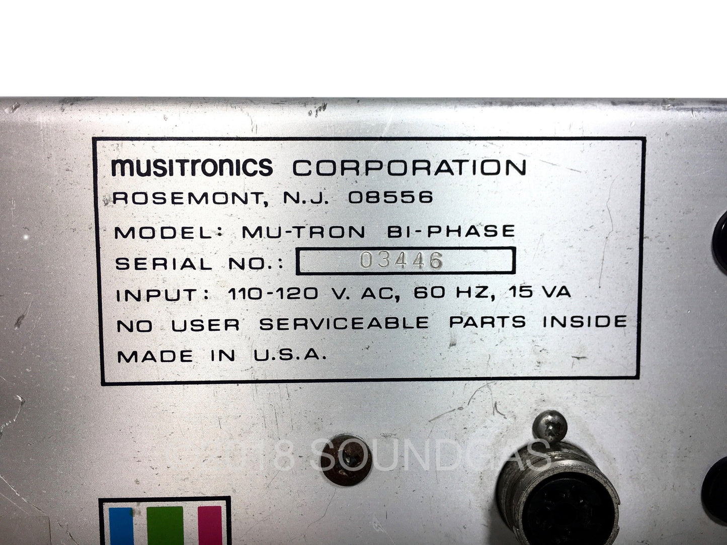 Musitronics Mu-Tron Bi-Phase with C-100 Opti-Pot Pedal