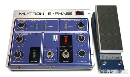 Musitronics Mu-Tron Bi-Phase &amp; C-100 Opti-Pot Pedal