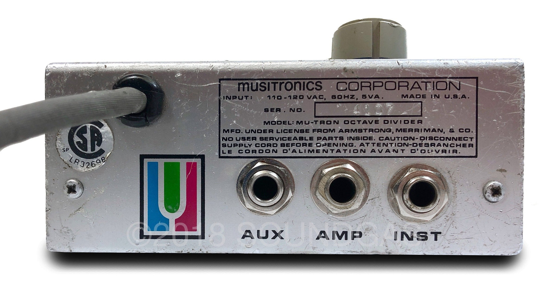 Musitronics Mu-Tron Octave Divider