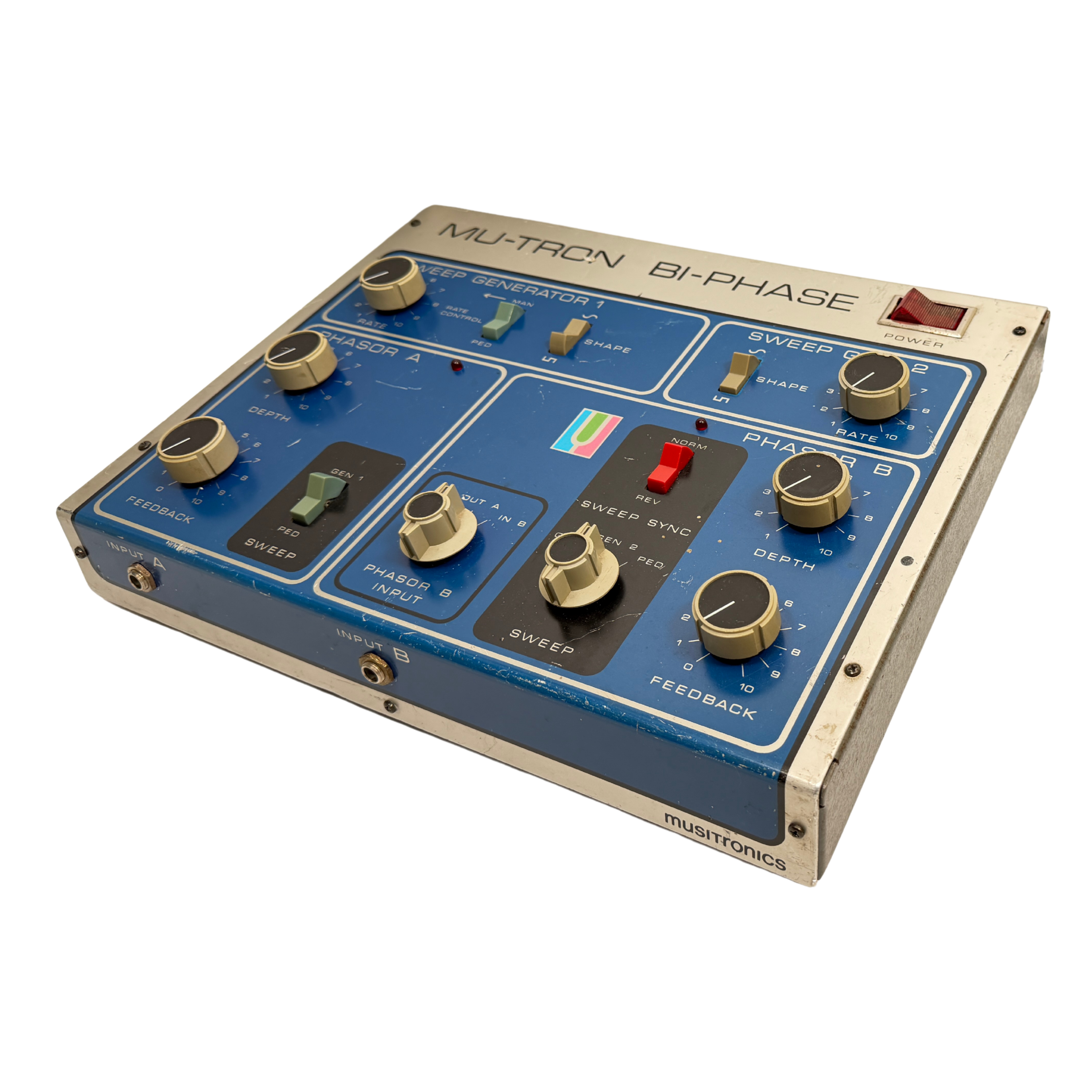 Musitronics Mu-Tron Bi-Phase with C-100 Opti-Pot Pedal _5