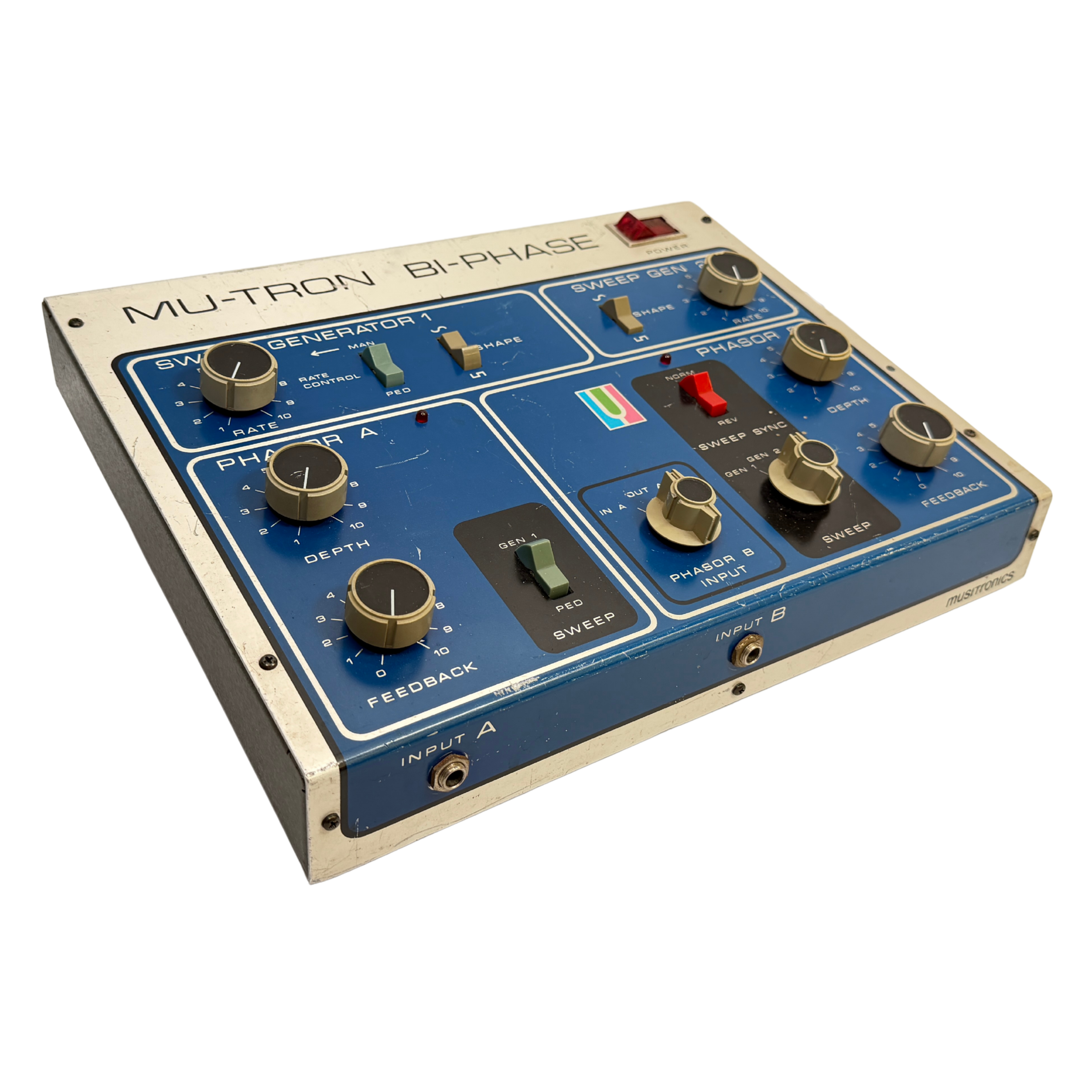 Musitronics Mu-Tron Bi-Phase with C-100 Opti-Pot Pedal _4
