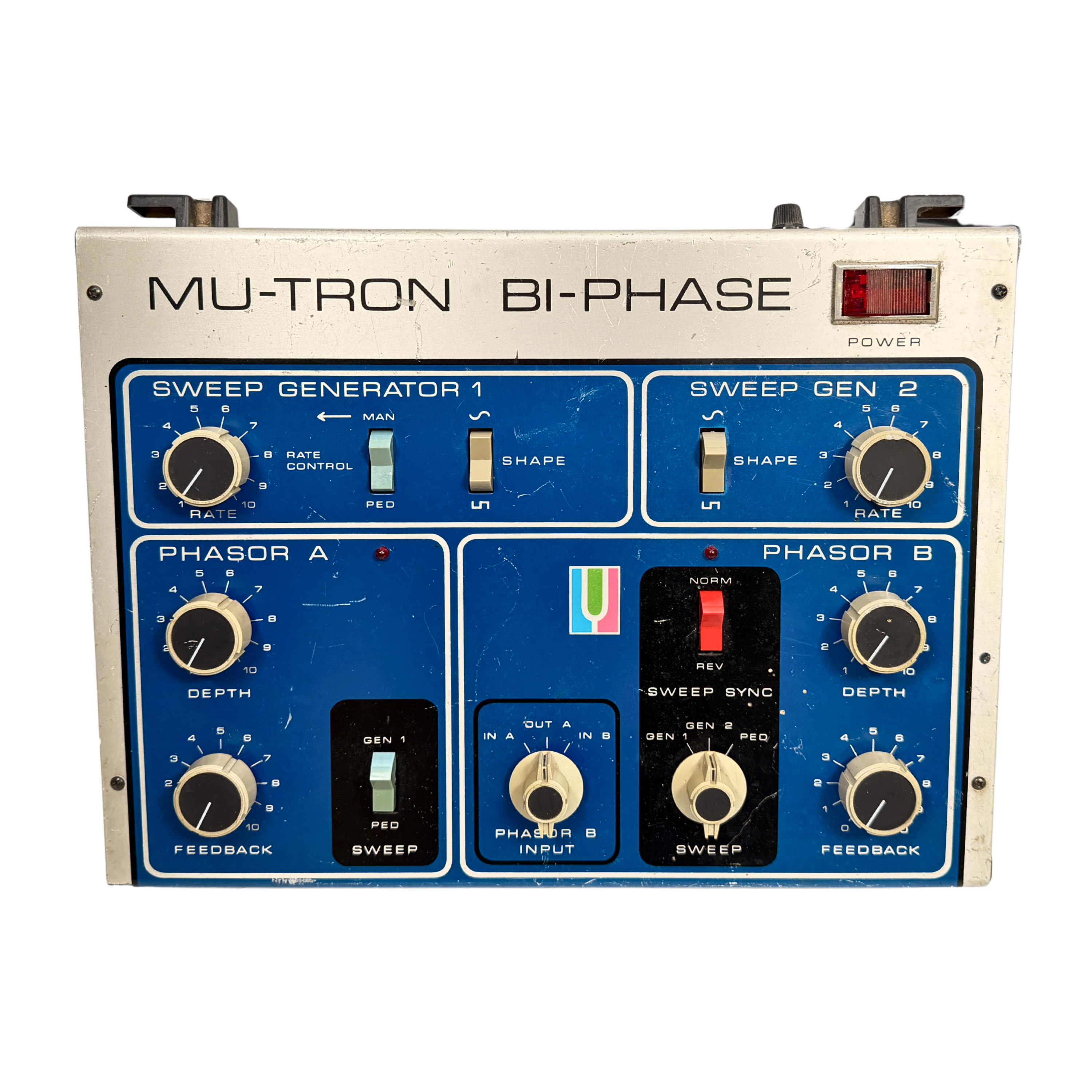Musitronics Mu-Tron Bi-Phase with C-100 Opti-Pot Pedal _2