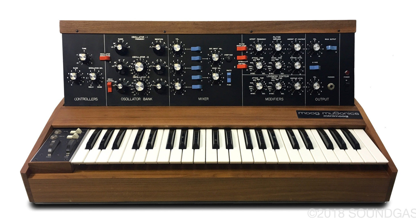 1972 muSonics Minimoog Model D