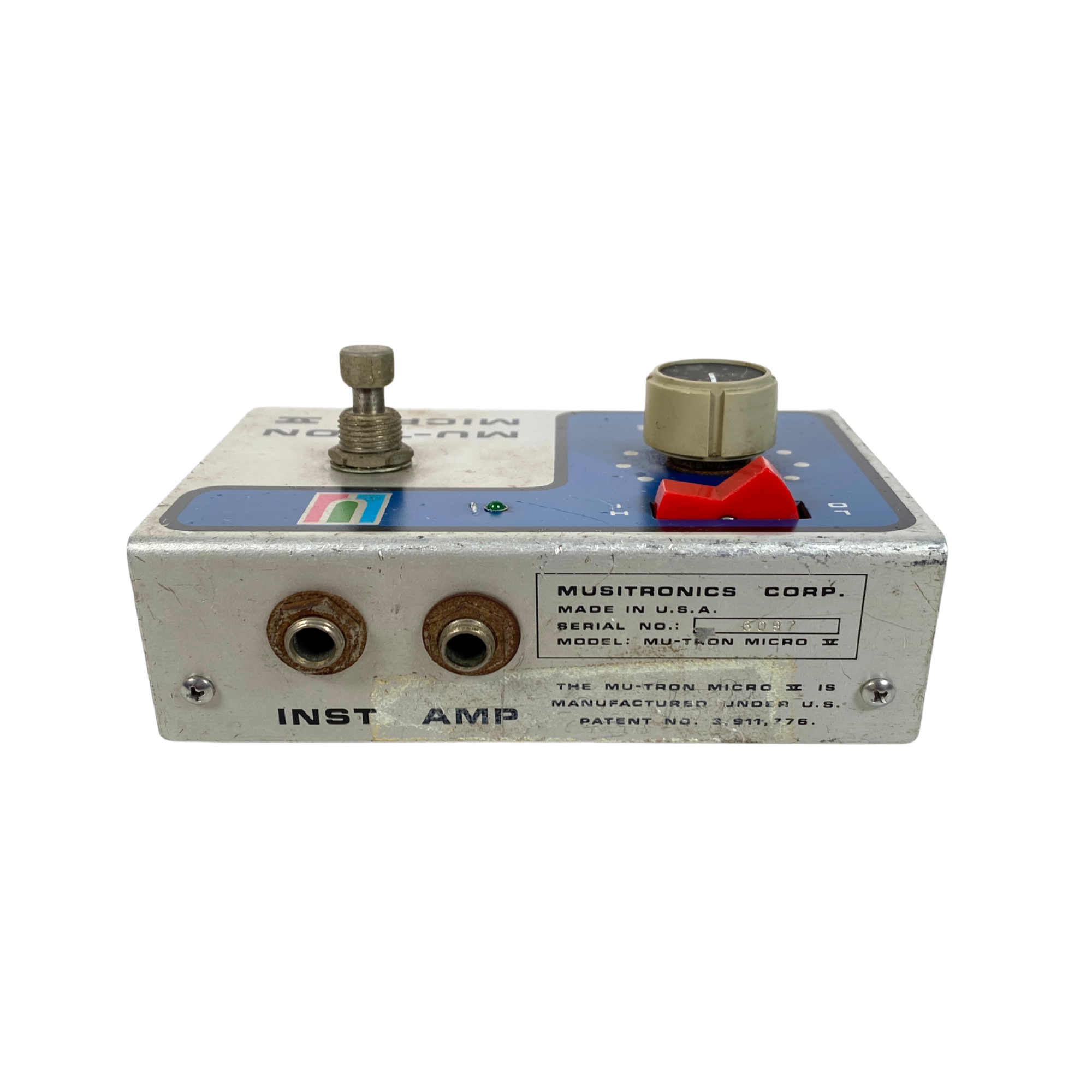 Mu-Tron Micro V (SN 6097) FOR SALE – Soundgas Mu-Tron Micro V (SN 6097) FOR SALE – Soundgas