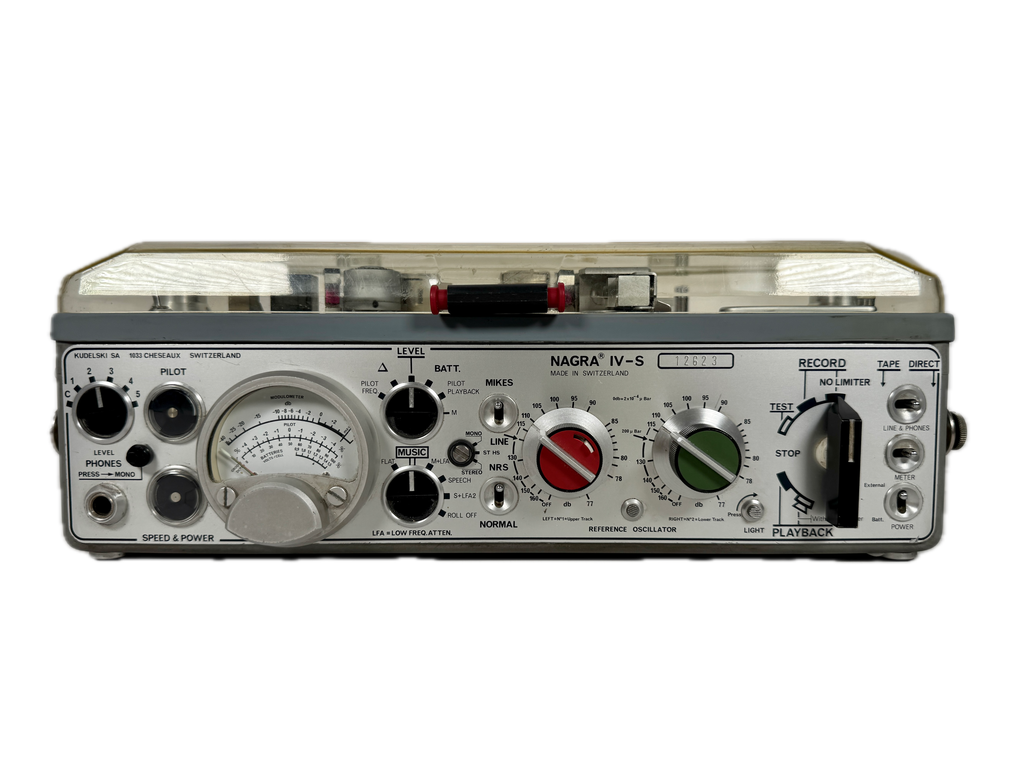 Nagra IV-S Stereo Recorder - SN 12623