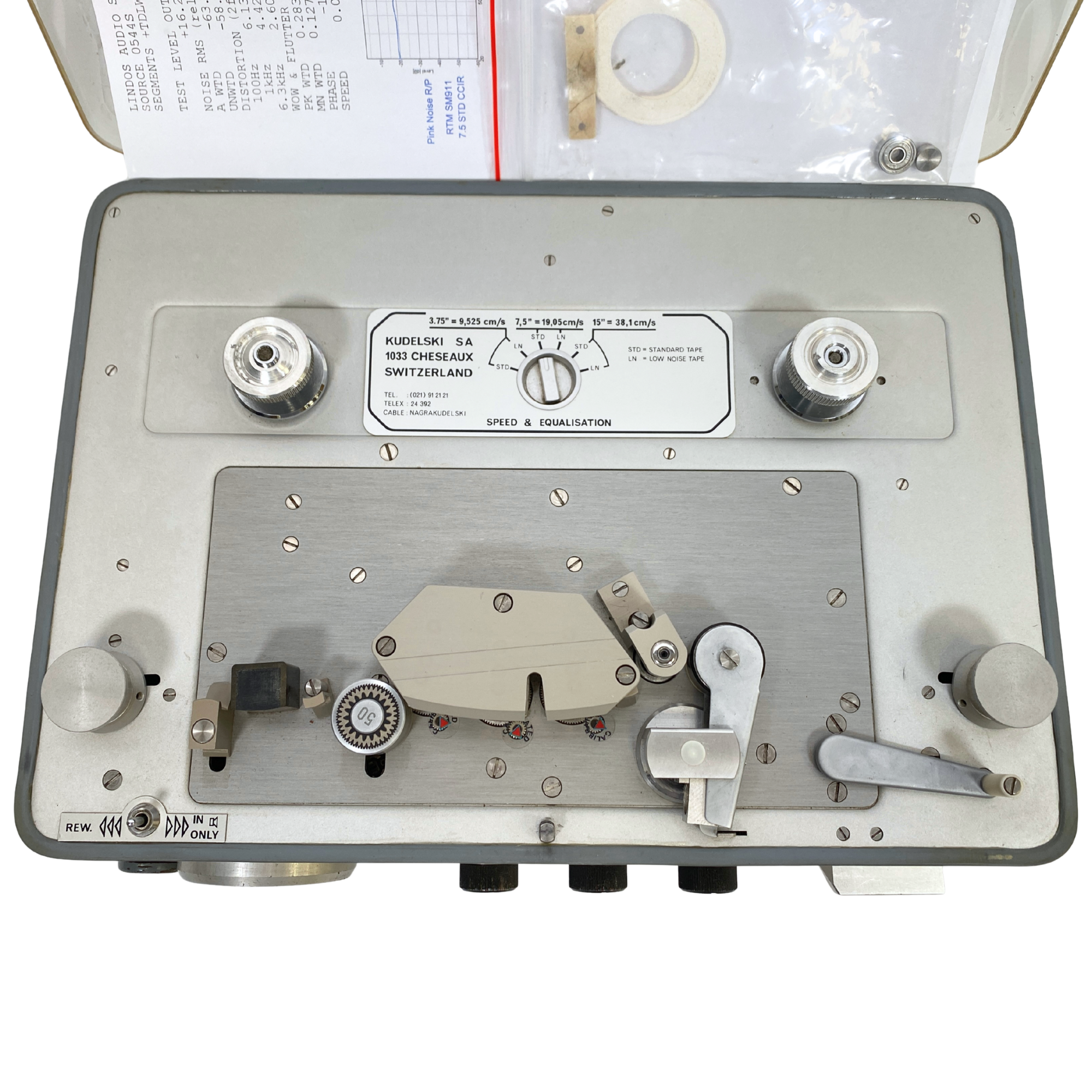 Nagra IV-L Tape Tray (5201)