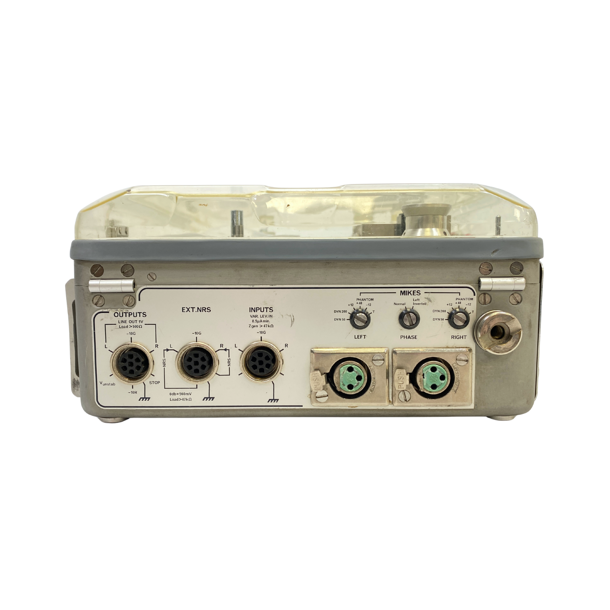 Nagra IV-S Left Sockets (12623)
