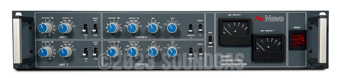 Neve 33609/C Stereo Compressor / Limiter