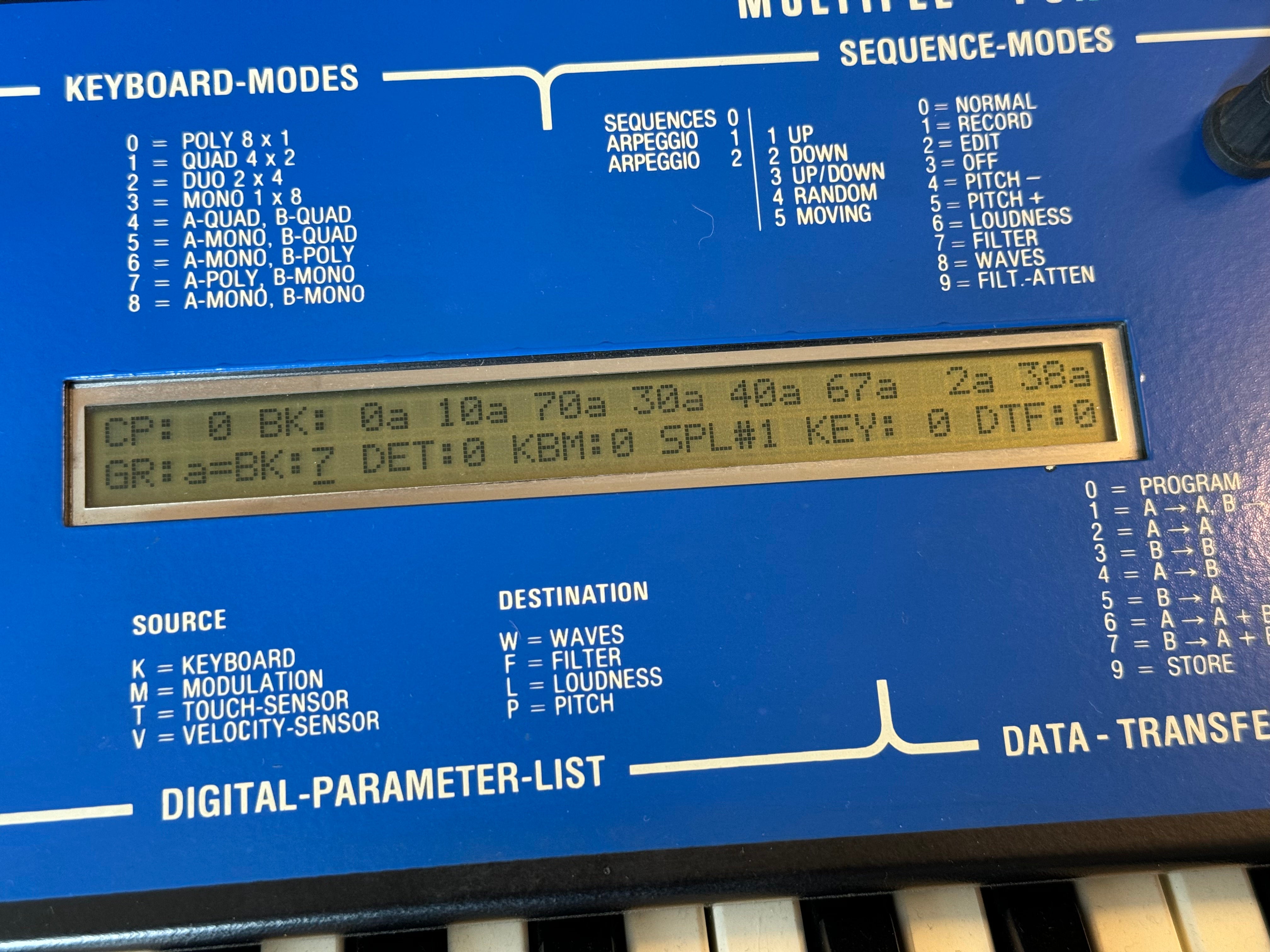 PPG Wave 2.3 Digital Synthesizer with Waveterm B - SN 1442